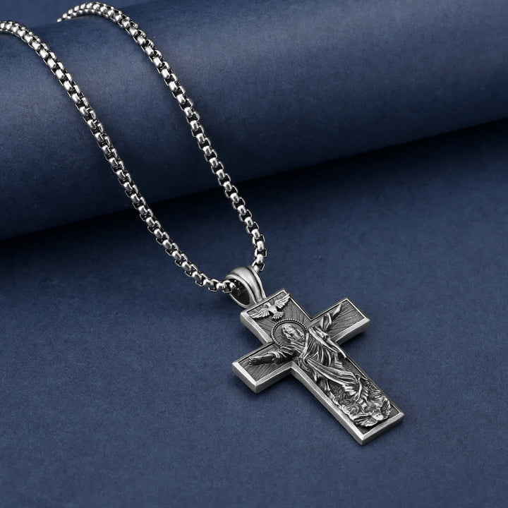 Jesus Ascension Cross Necklace