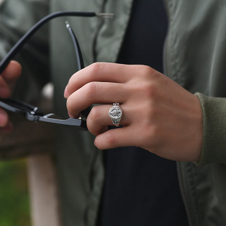 Praying Hands Adjustable Ring