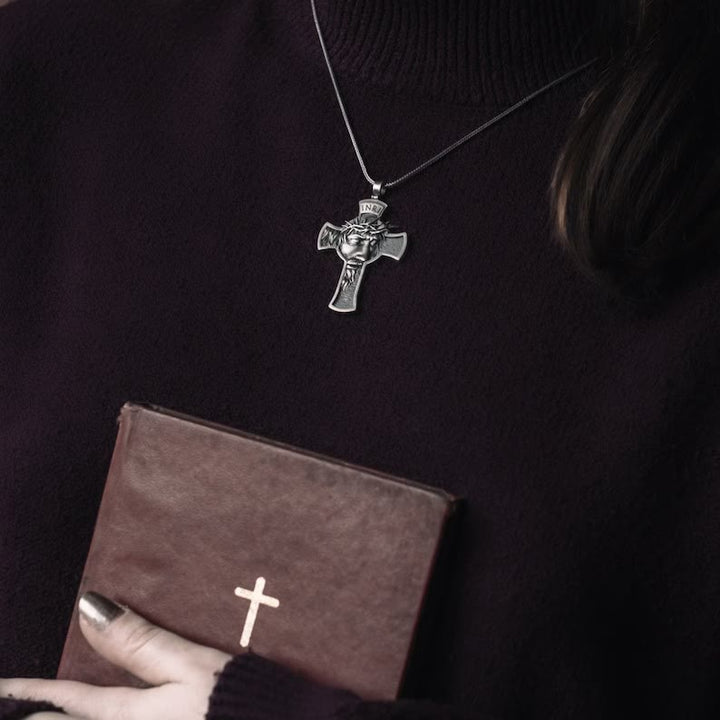 Jesus Cross Jewelry Necklace