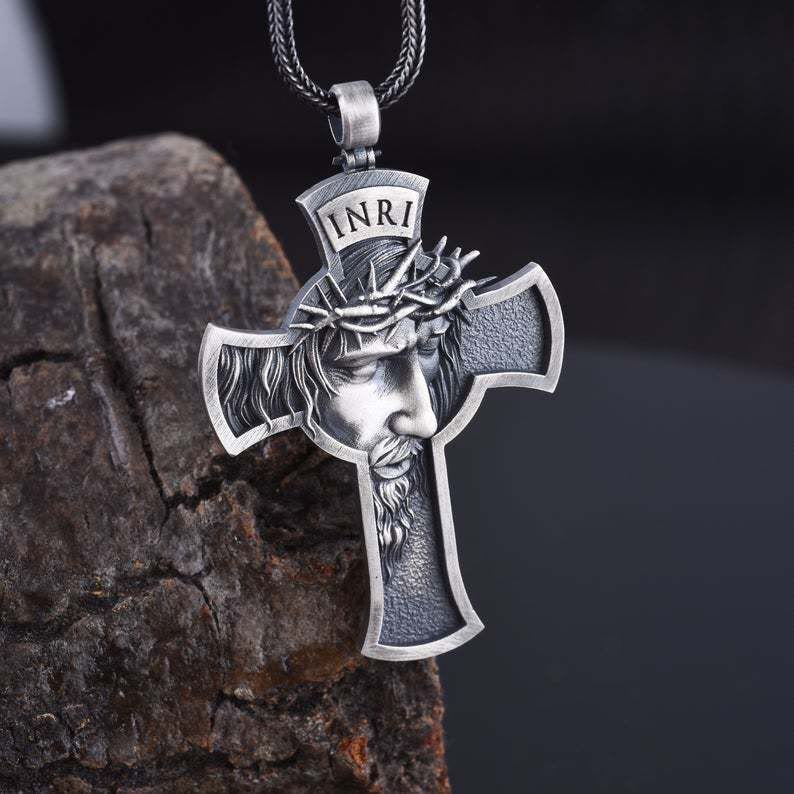 Jesus Cross Jewelry Necklace