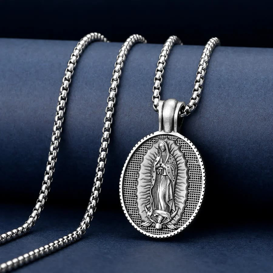 Our Lady of Guadalupe Virgin Mary Necklace