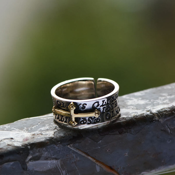 Adjustable Cross Ring  Jewelry