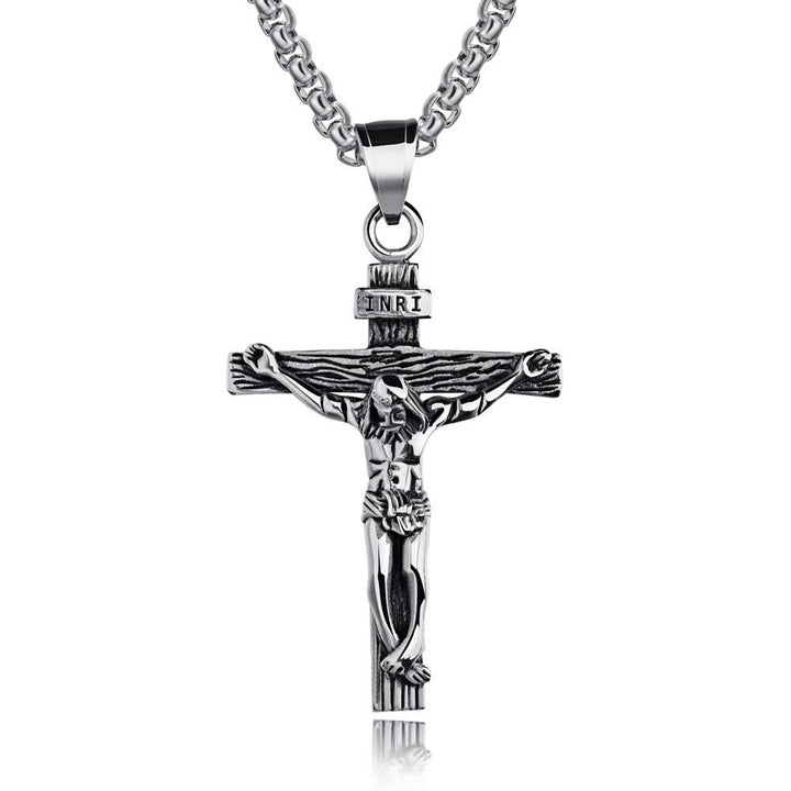 Jewelry Crucifix Pendant Charm Necklace