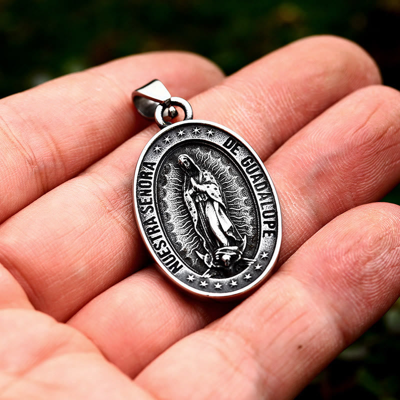 The Patron Saint: Our Lady of Guadalupe Necklace