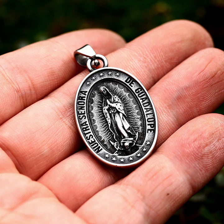 The Patron Saint: Our Lady of Guadalupe Necklace