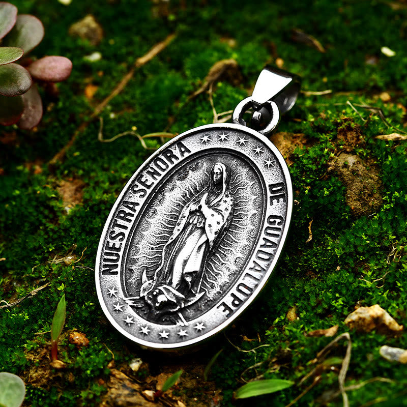 The Patron Saint: Our Lady of Guadalupe Necklace