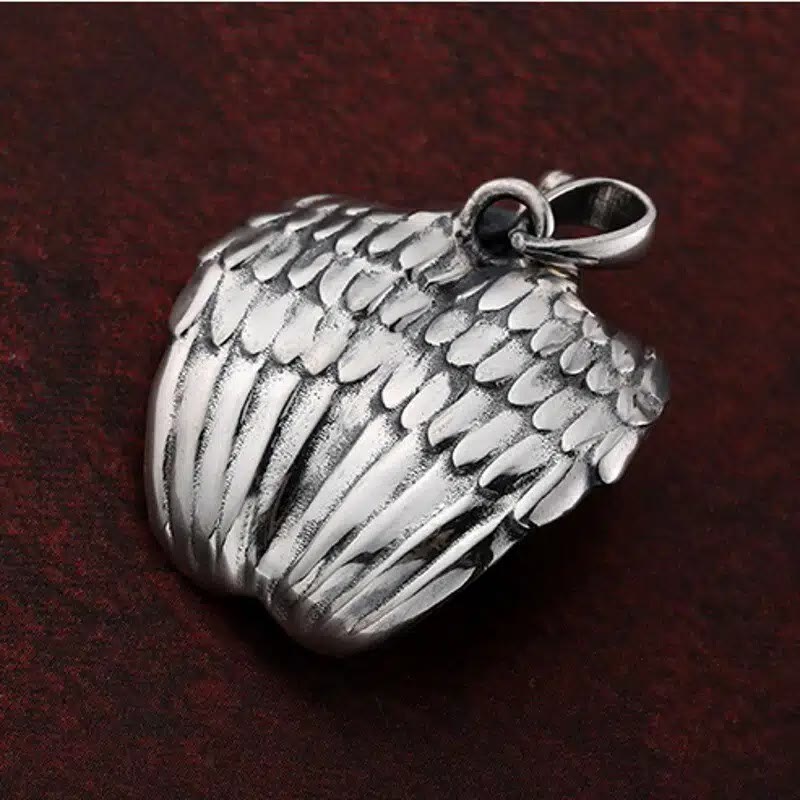 Holy Jesus Redeeming Angel Prayer Religious Necklace