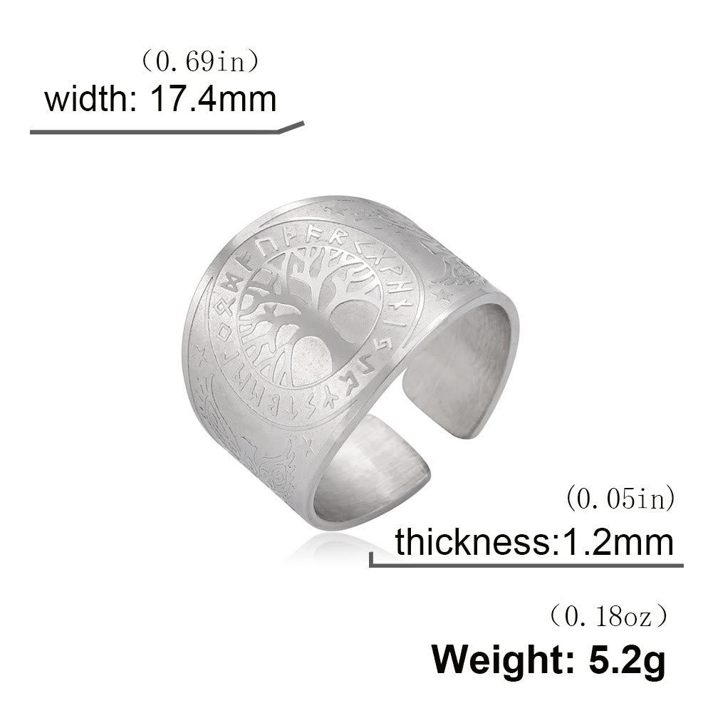 Tree of Life Bird Guardian Ring