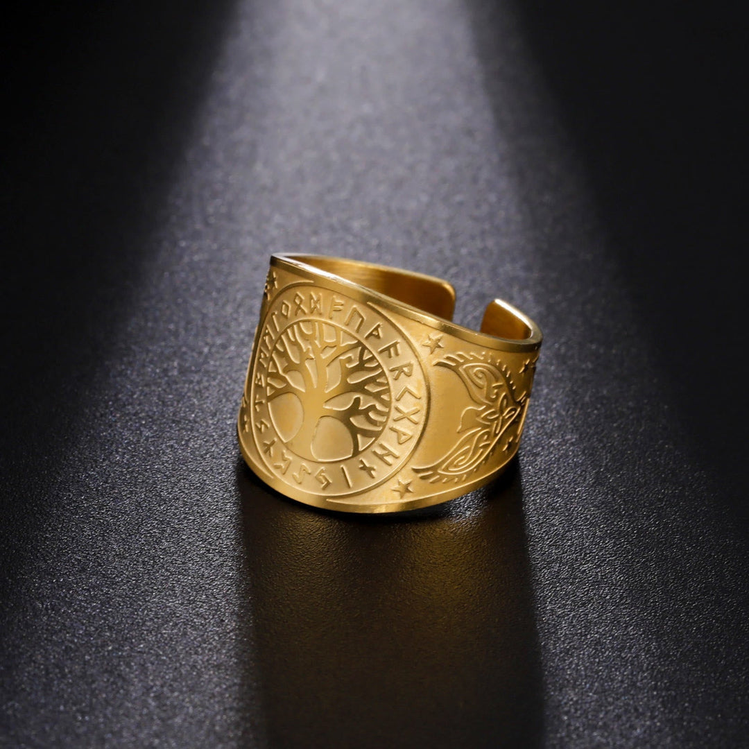 Tree of Life Bird Guardian Ring