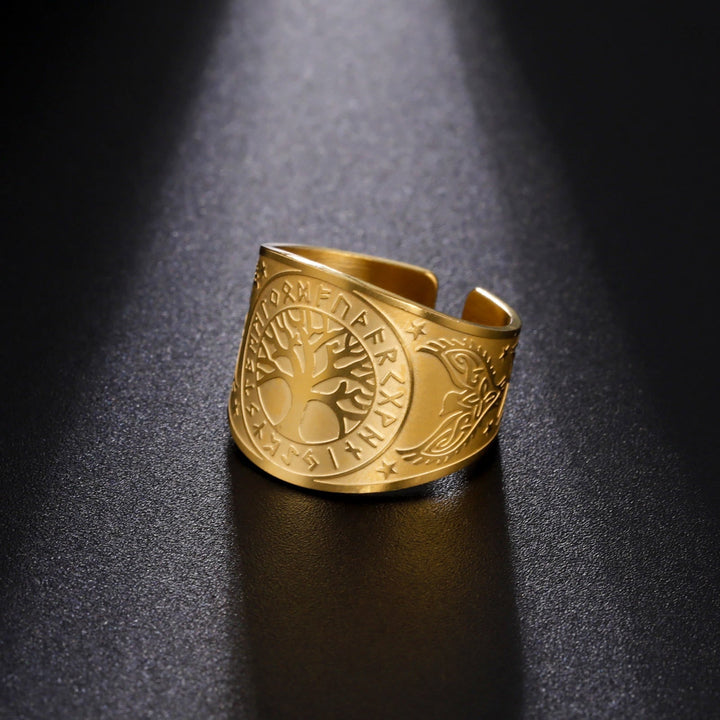 Tree of Life Bird Guardian Ring