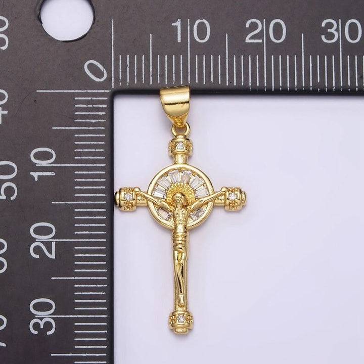 Jesus Cross Crucifix Christian Faith Necklace