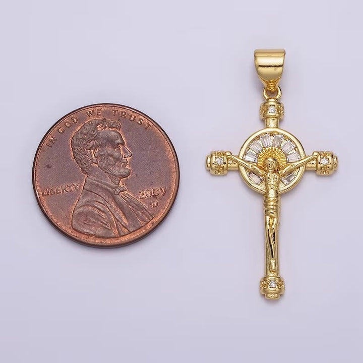 Jesus Cross Crucifix Christian Faith Necklace
