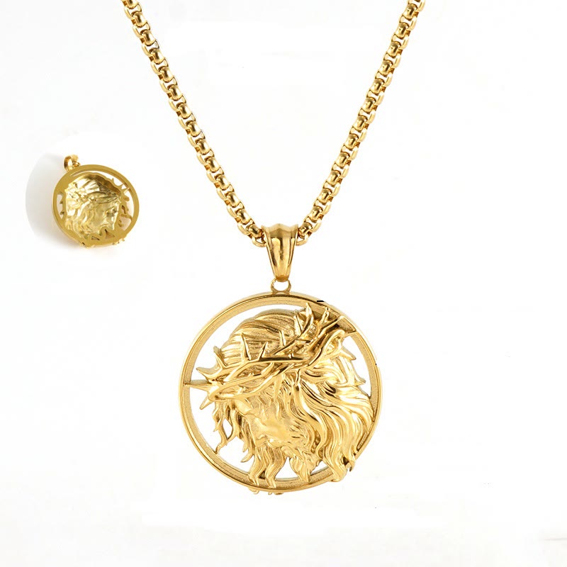 11 Retro Style Classic Icon Bless Pendant Necklace