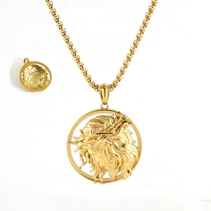11 Retro Style Classic Icon Bless Pendant Necklace