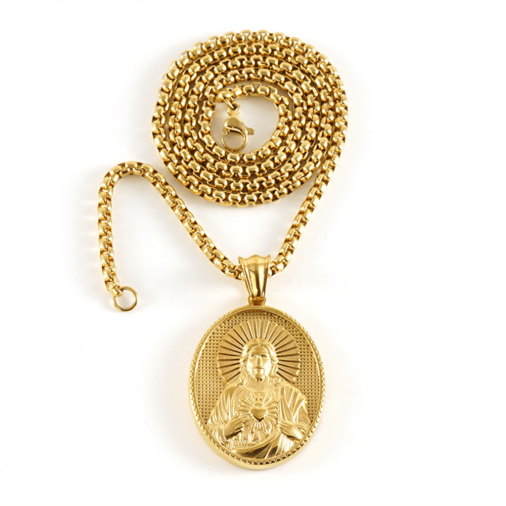 11 Retro Style Classic Icon Bless Pendant Necklace