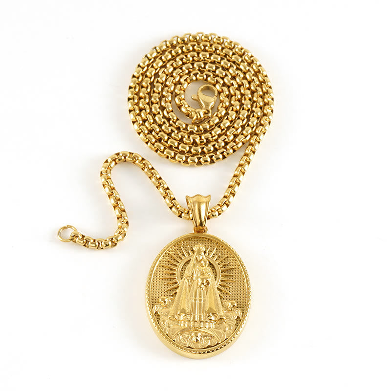 11 Retro Style Classic Icon Bless Pendant Necklace