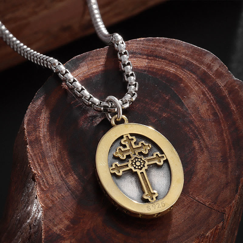 Retro Style Our Lady of Guadalupe Madal Alloy Necklace