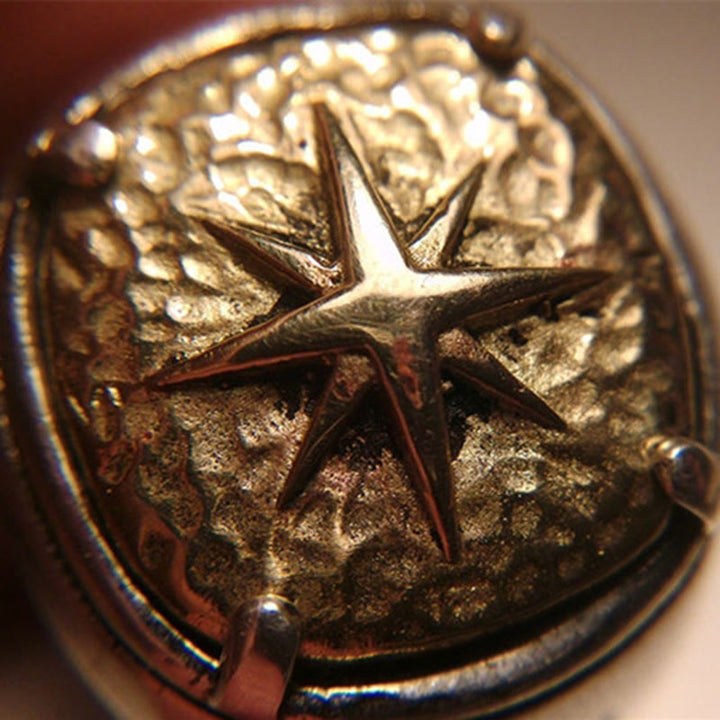 Classic Style Star of Bethlehem Cross Sacred Blessing Ring