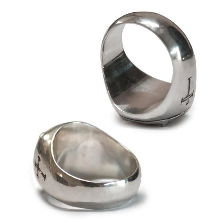 Classic Style Star of Bethlehem Cross Sacred Blessing Ring