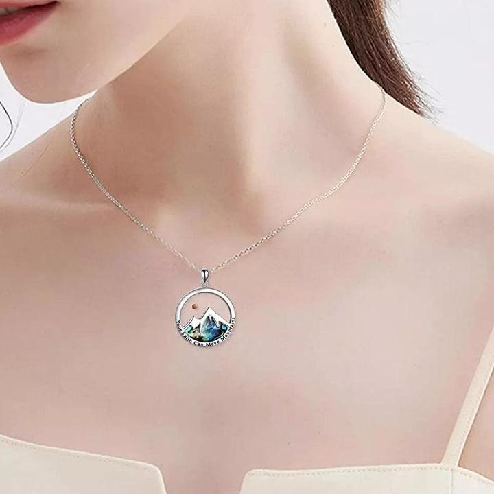 Classic Style Mustard Seed Faith Can Move Mountains Pendant Necklace