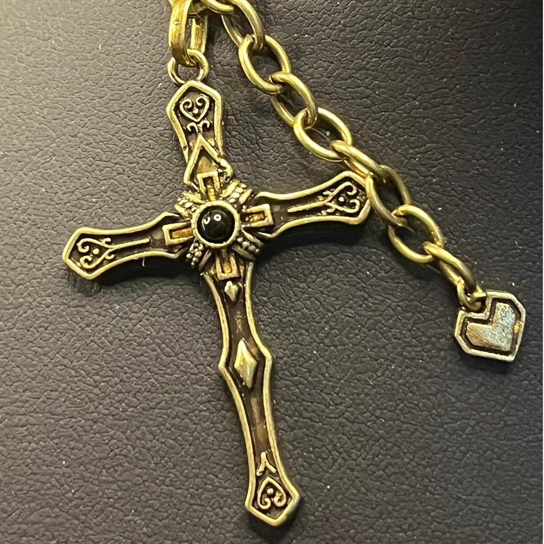 Modern Style Sacred Salvation Cross Pendant Necklace