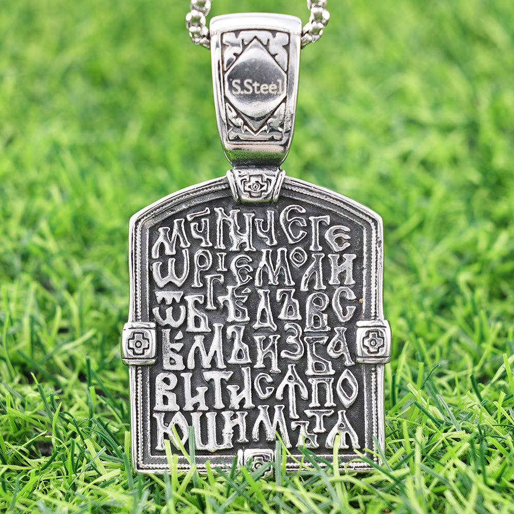 St. George Slaying the Dragon Necklace - A Symbol of Courage and Divine Protection