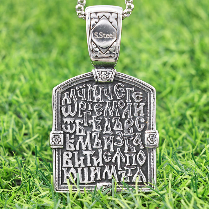 St. George Slaying the Dragon Necklace - A Symbol of Courage and Divine Protection