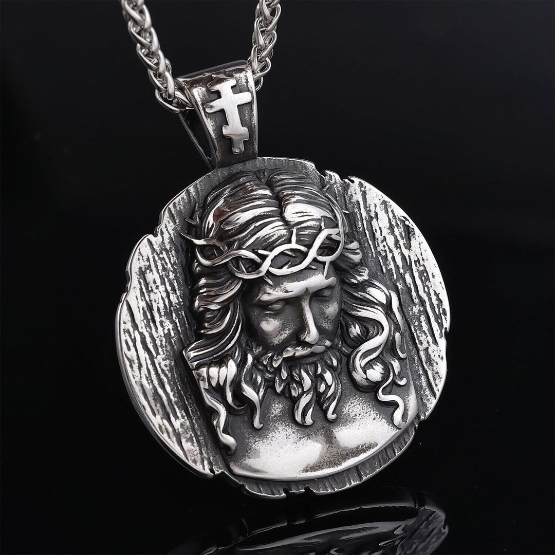 Jesus Crown of Thorns Pendant Necklace - A Profound Symbol of Faith and Devotion