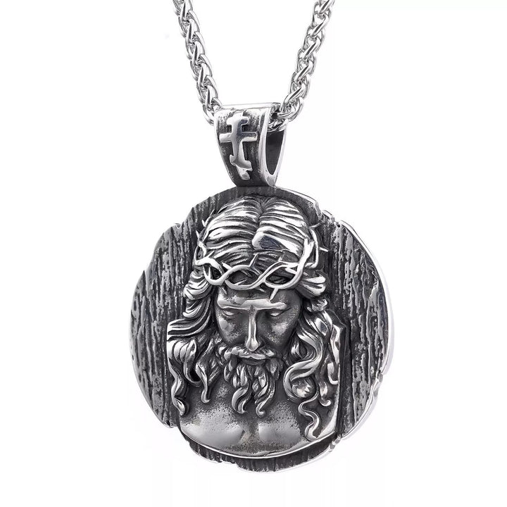 Jesus Crown of Thorns Pendant Necklace - A Profound Symbol of Faith and Devotion