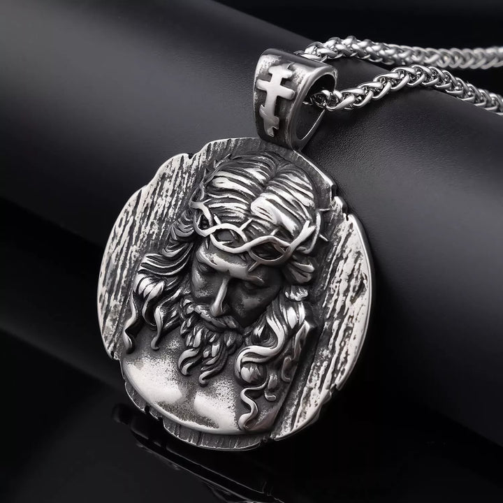 Jesus Crown of Thorns Pendant Necklace - A Profound Symbol of Faith and Devotion