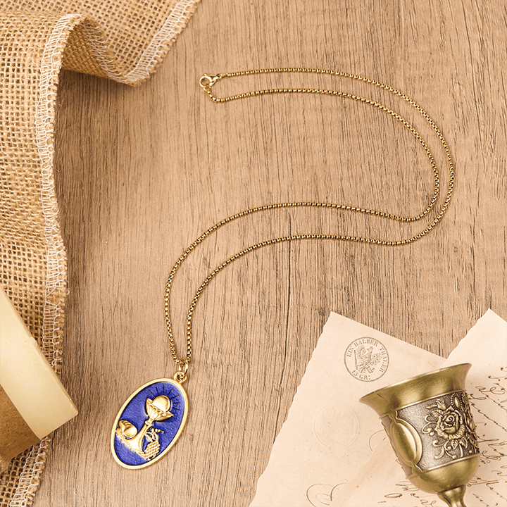 Red & Blue Eucharistic Chalice Necklace - Keep Your Faith Close