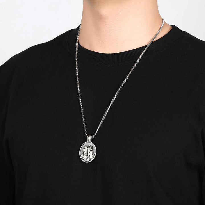Jesus the Good Shepherd Necklace - A Meaningful Symbol of Love and Protection