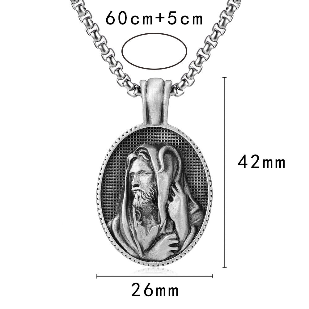 Jesus the Good Shepherd Necklace - A Meaningful Symbol of Love and Protection