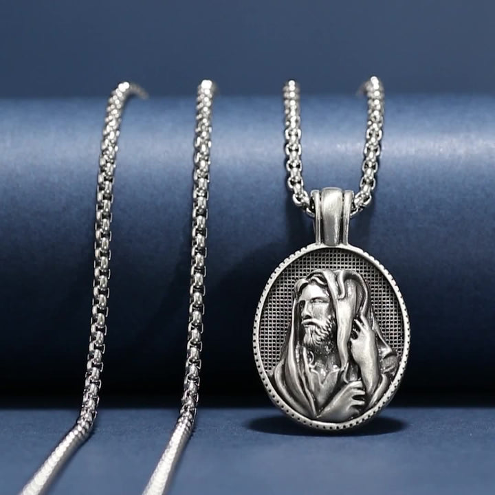 Jesus the Good Shepherd Necklace - A Meaningful Symbol of Love and Protection