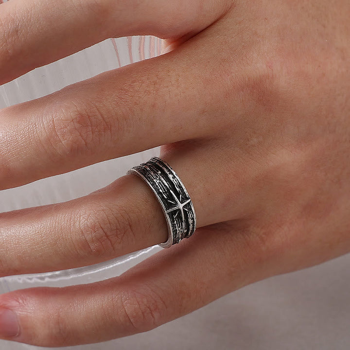 Light of Bethlehem with Star of Bethlehem Ring - A Beacon of Hope and Faith