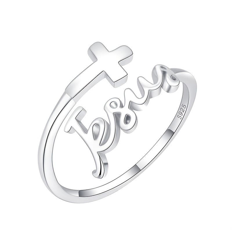 Jesus & Cross Ring: A Simple Yet Profound Testament of Faith
