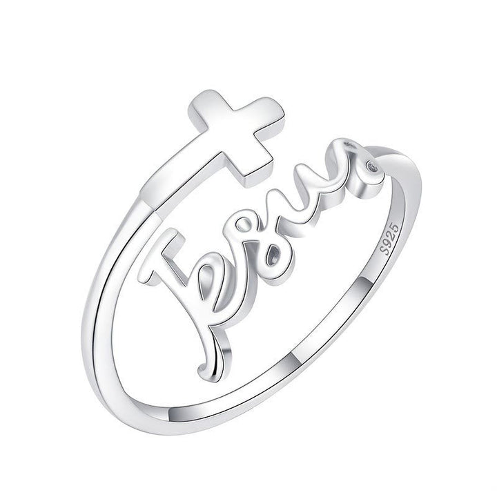 Jesus & Cross Ring: A Simple Yet Profound Testament of Faith