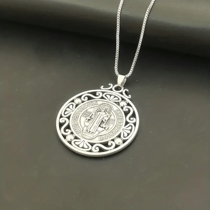 St. Benedict Medal Exquisite Crafted Necklace: A Symbol of Faith & Protection