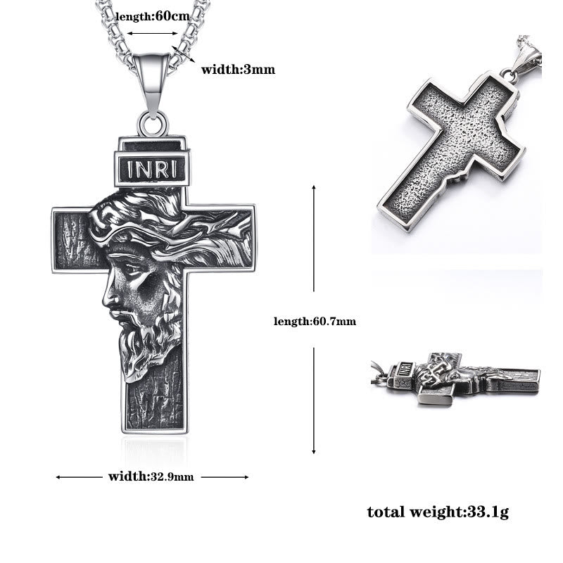 Jesus Crown of Thorns Icon Protection Necklace - Embodying the Sacrifice of Christ