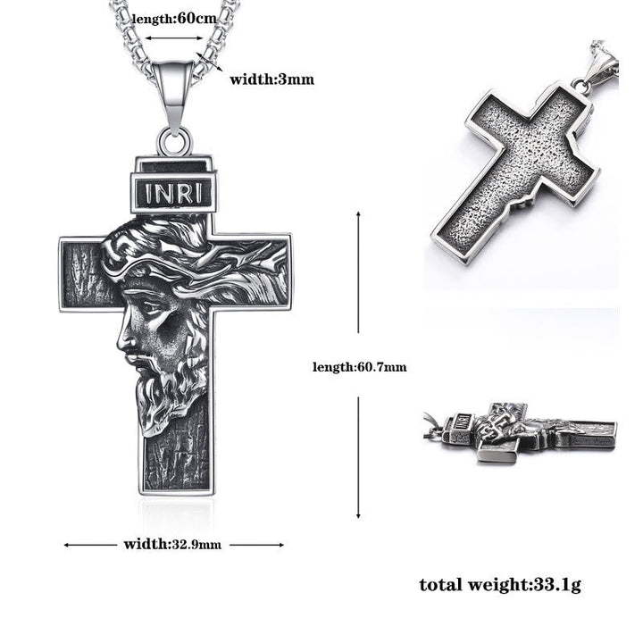 Jesus Crown of Thorns Icon Protection Necklace - Embodying the Sacrifice of Christ