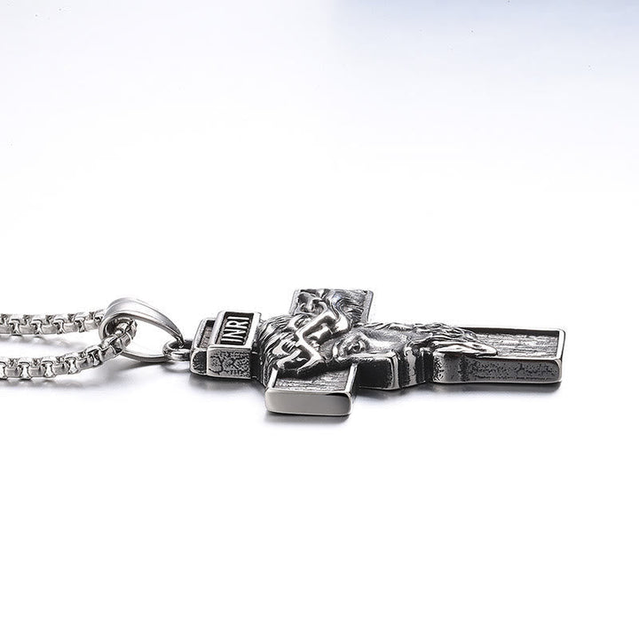 Jesus Crown of Thorns Icon Protection Necklace - Embodying the Sacrifice of Christ