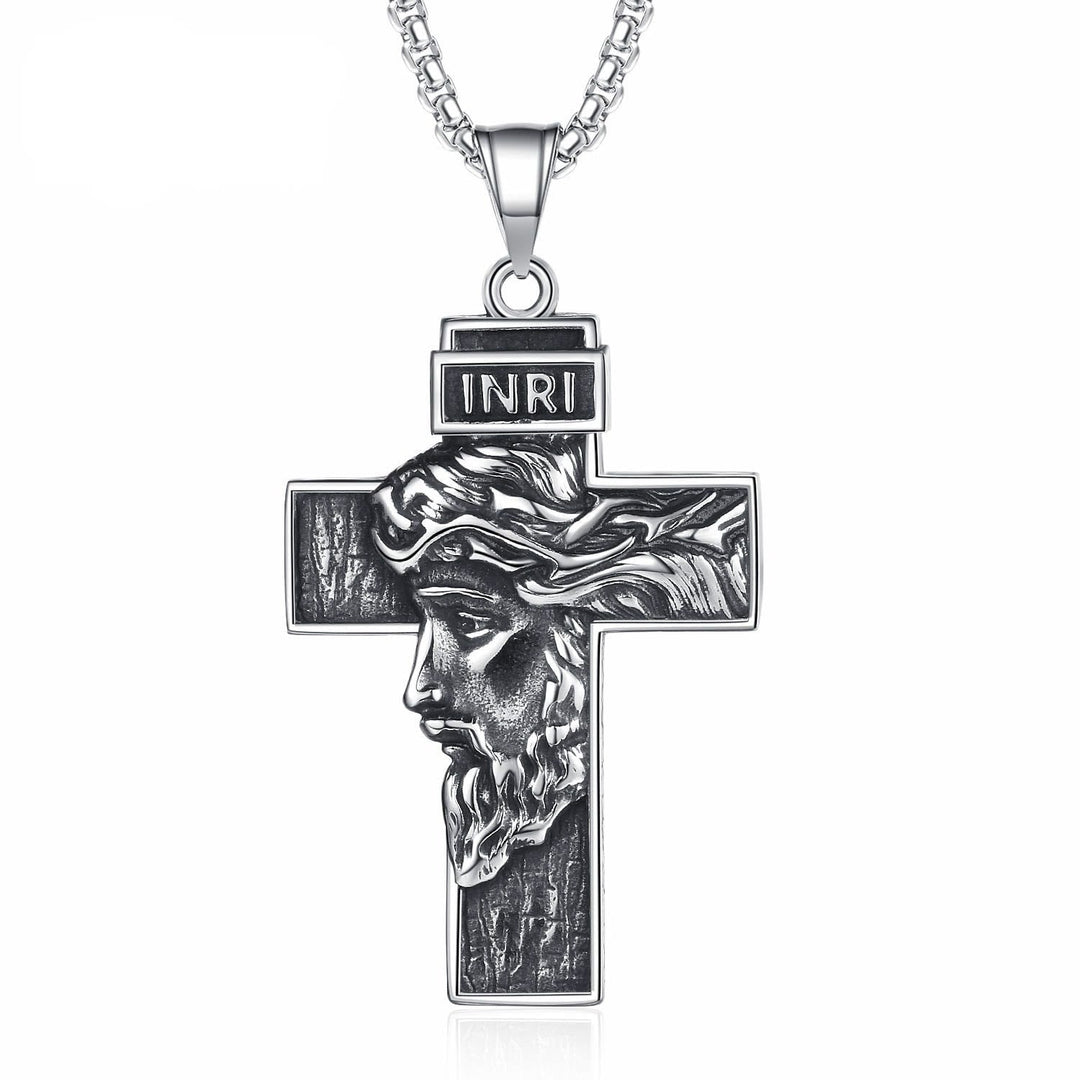 Jesus Crown of Thorns Icon Protection Necklace - Embodying the Sacrifice of Christ