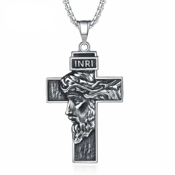 Jesus Crown of Thorns Icon Protection Necklace - Embodying the Sacrifice of Christ
