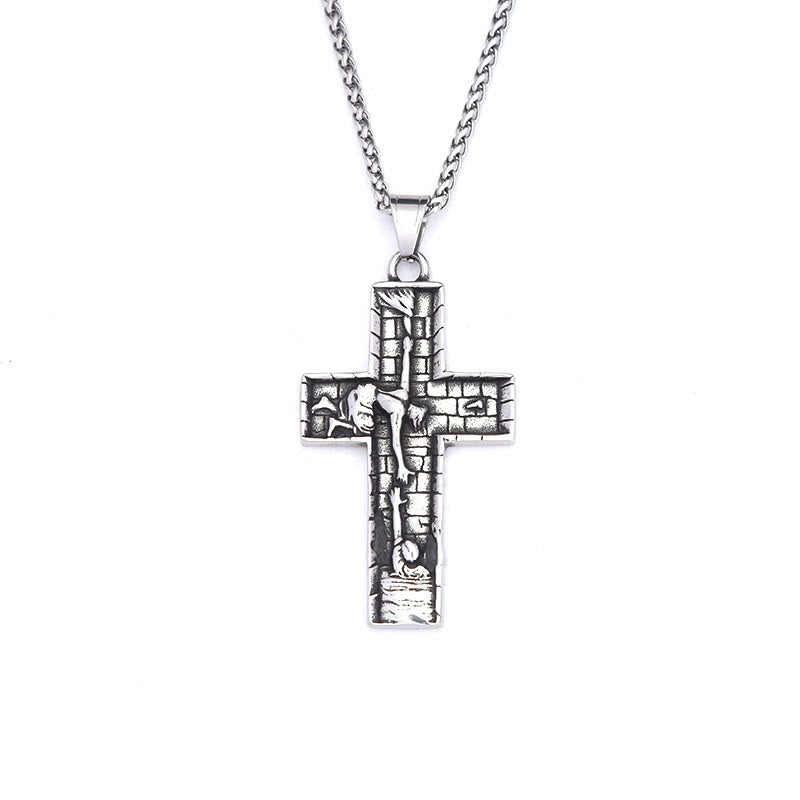 Hands of Redemption Cross Necklace: A Testament of Divine Rescue