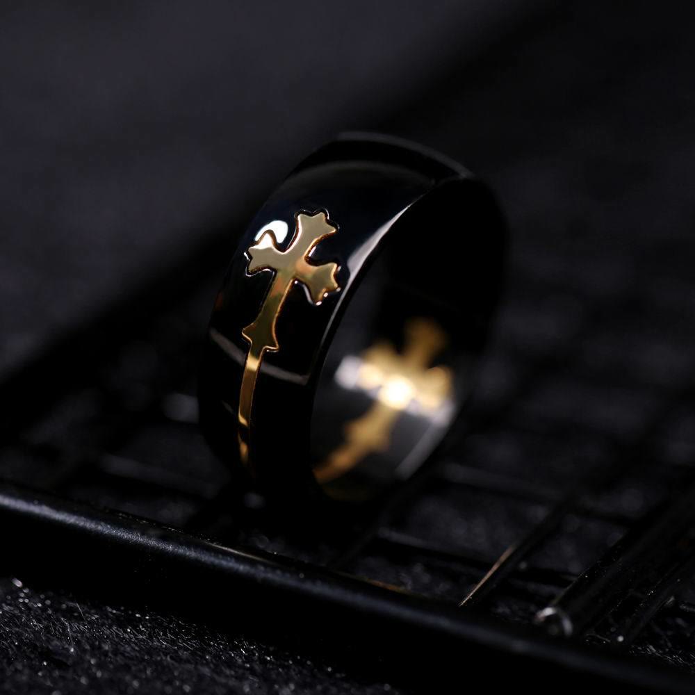 JESUS & Cross Ring - A Fusion of Fashion and Faith
