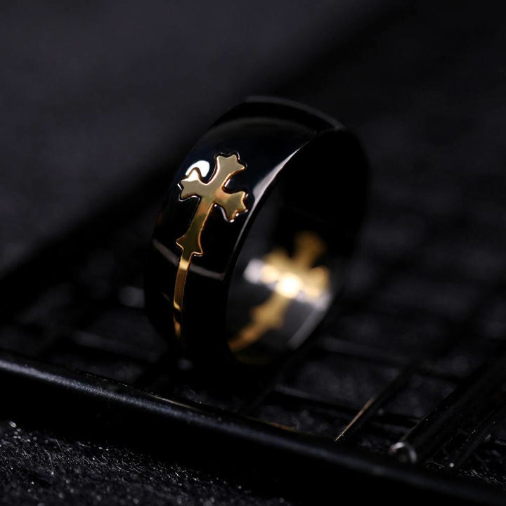 JESUS & Cross Ring - A Fusion of Fashion and Faith