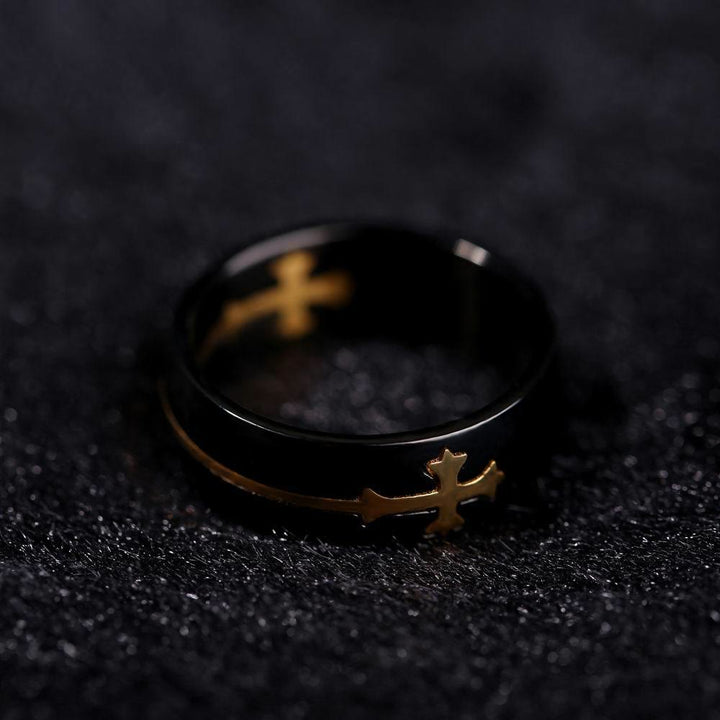 JESUS & Cross Ring - A Fusion of Fashion and Faith