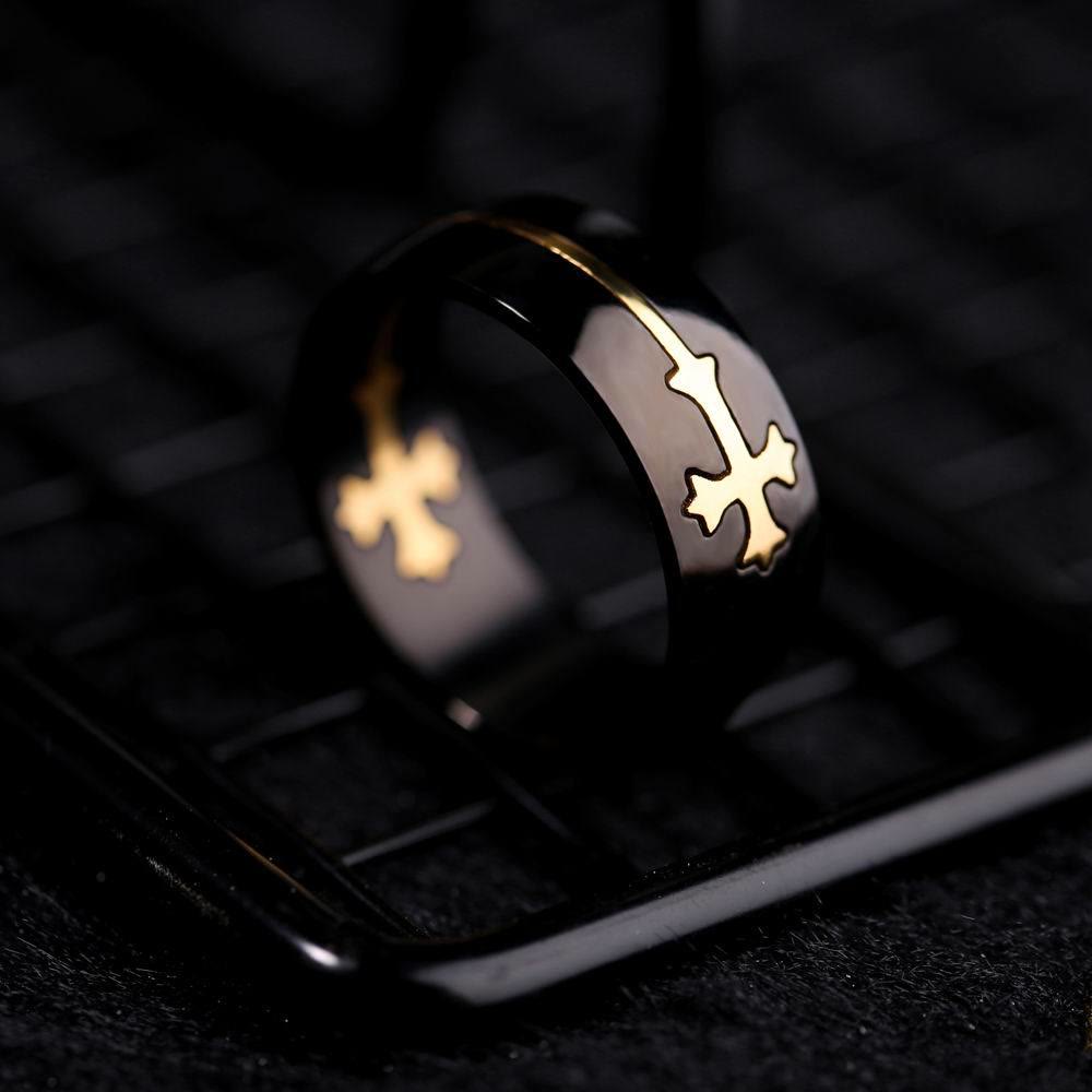JESUS & Cross Ring - A Fusion of Fashion and Faith