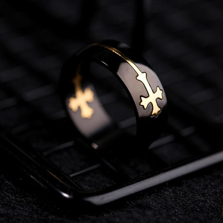 JESUS & Cross Ring - A Fusion of Fashion and Faith