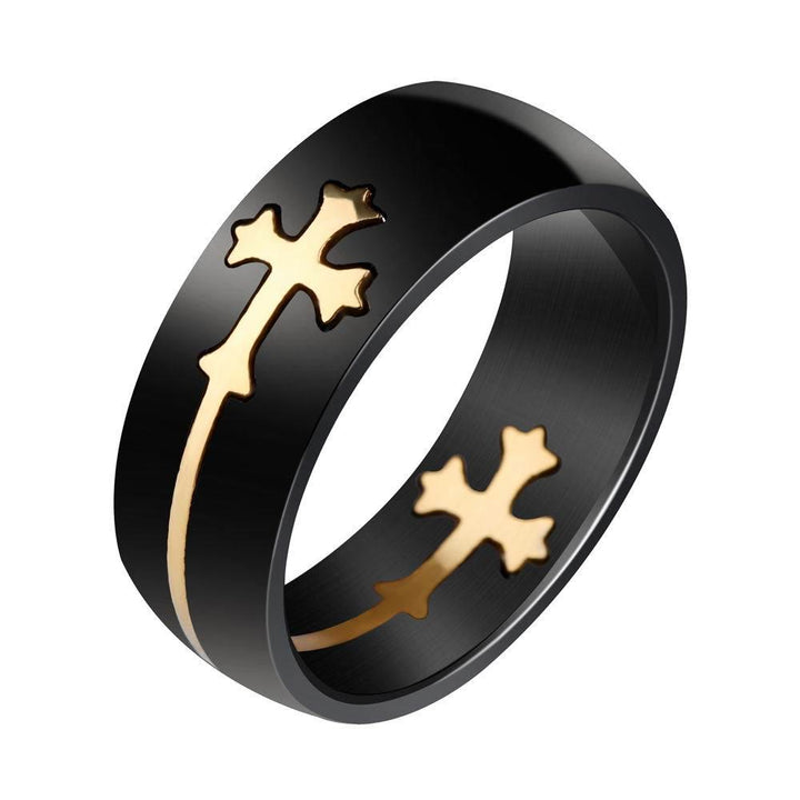 JESUS & Cross Ring - A Fusion of Fashion and Faith